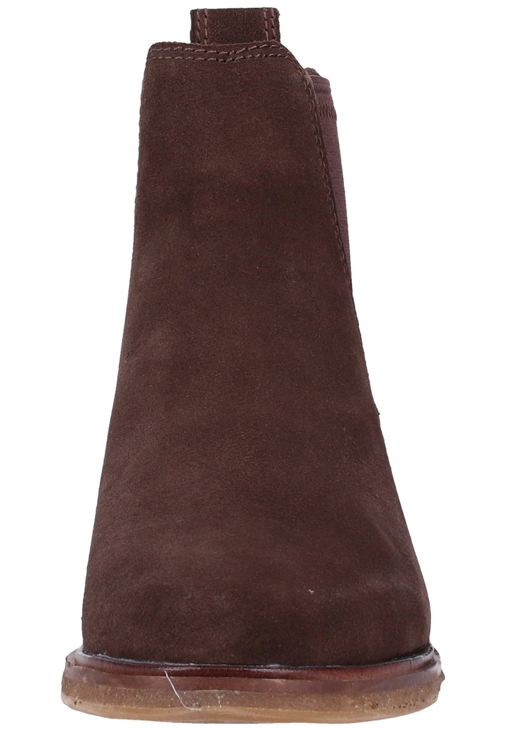 Clarks Stiefelette Veloursleder Dunkelbraun - surf4shoes