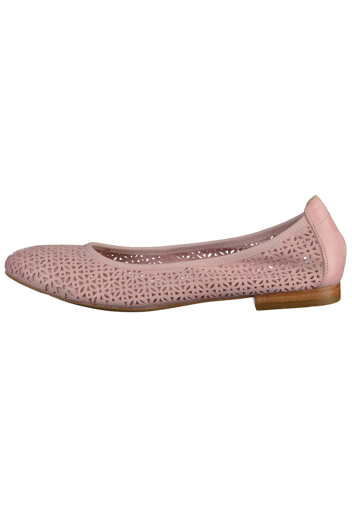 Caprice Ballerinas Nappaleder Pink - surf4shoes
