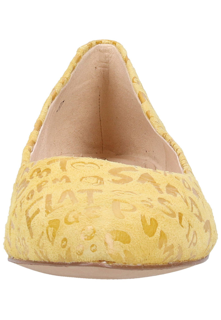Caprice Ballerinas Leder Gelb - surf4shoes