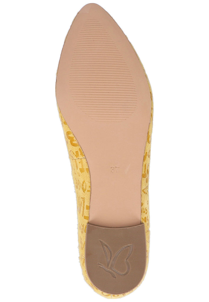 Caprice Ballerinas Leder Gelb - surf4shoes