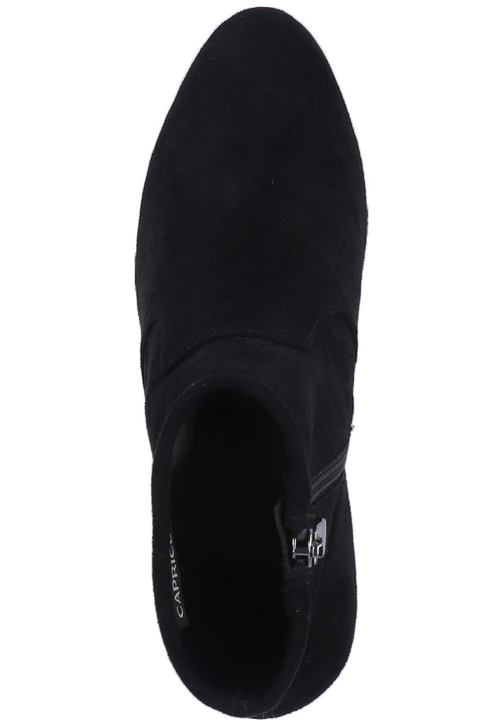 Caprice Stiefelette Textil Schwarz - surf4shoes