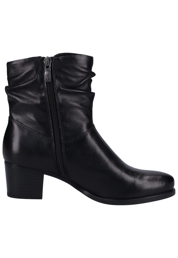 Caprice Stiefelette Nappaleder Schwarz - surf4shoes