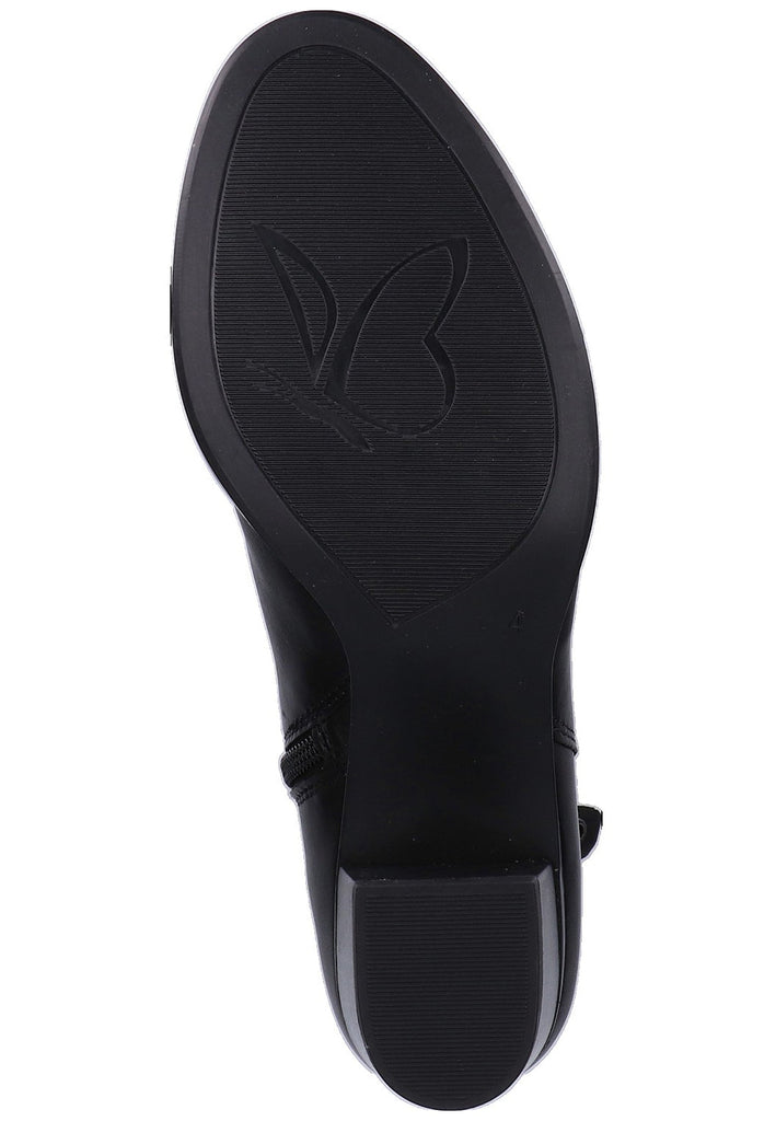 Caprice Stiefelette Nappaleder Schwarz - surf4shoes
