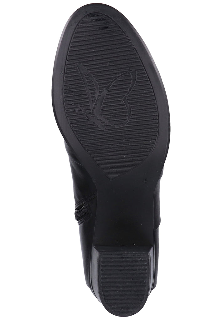 Caprice Stiefelette Nappaleder Schwarz - surf4shoes