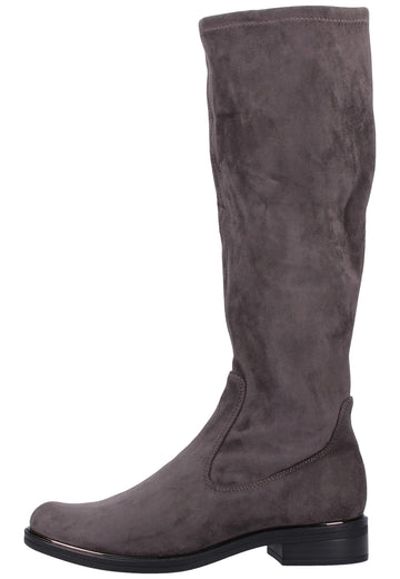 Caprice Stiefel Lederimitat Dunkelgrau - surf4shoes
