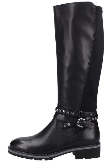 Caprice Stiefel Leder/Textil Schwarz - surf4shoes