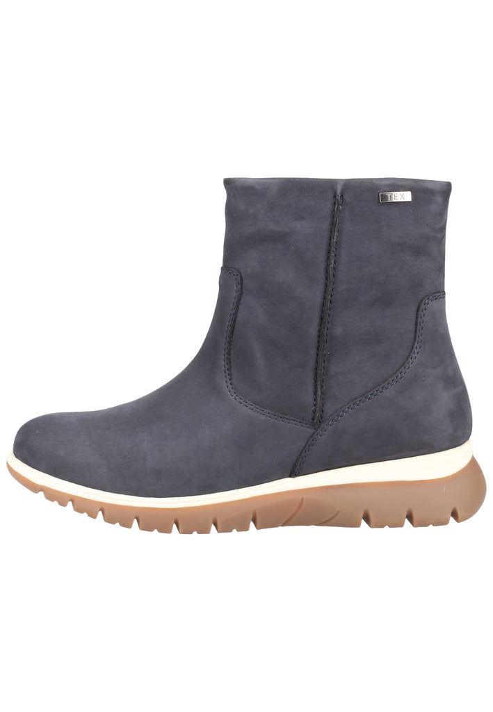 Caprice Stiefelette Nubukleder Ocean Warmfutter - surf4shoes