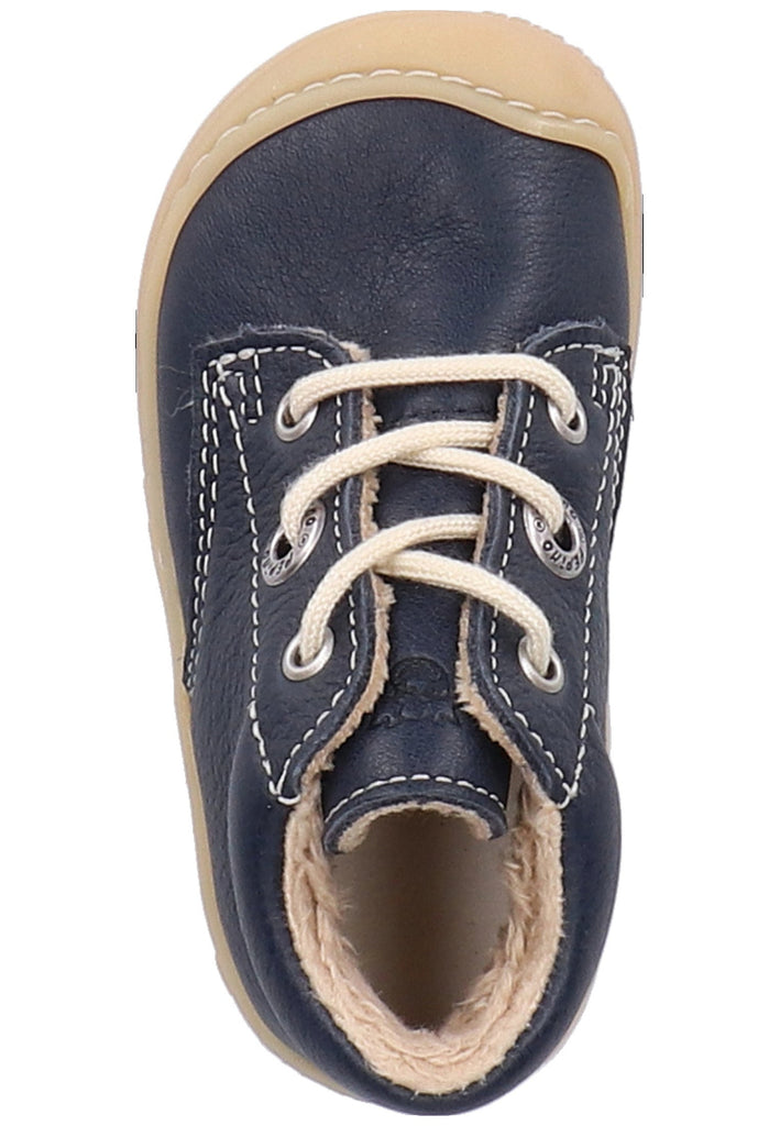 Pepino Halbschuhe Leder Dunkelblau Warmfutter - surf4shoes