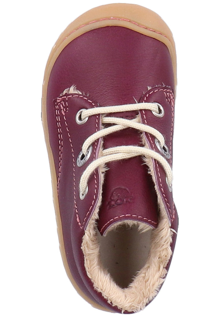 Pepino Halbschuhe Leder Lila Warmfutter - surf4shoes