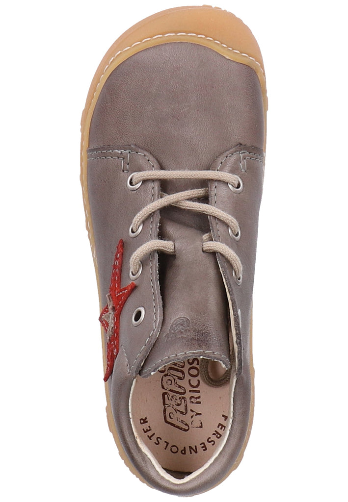 Pepino Halbschuhe Leder Grau - surf4shoes