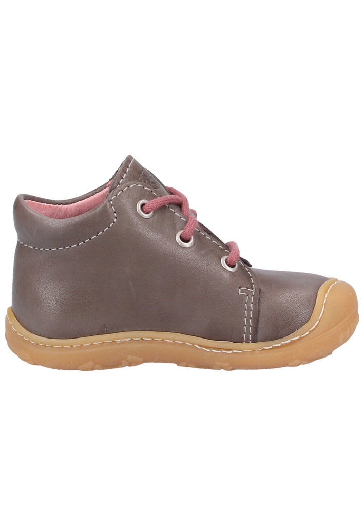 Pepino Halbschuhe Leder Grau/Rosa - surf4shoes
