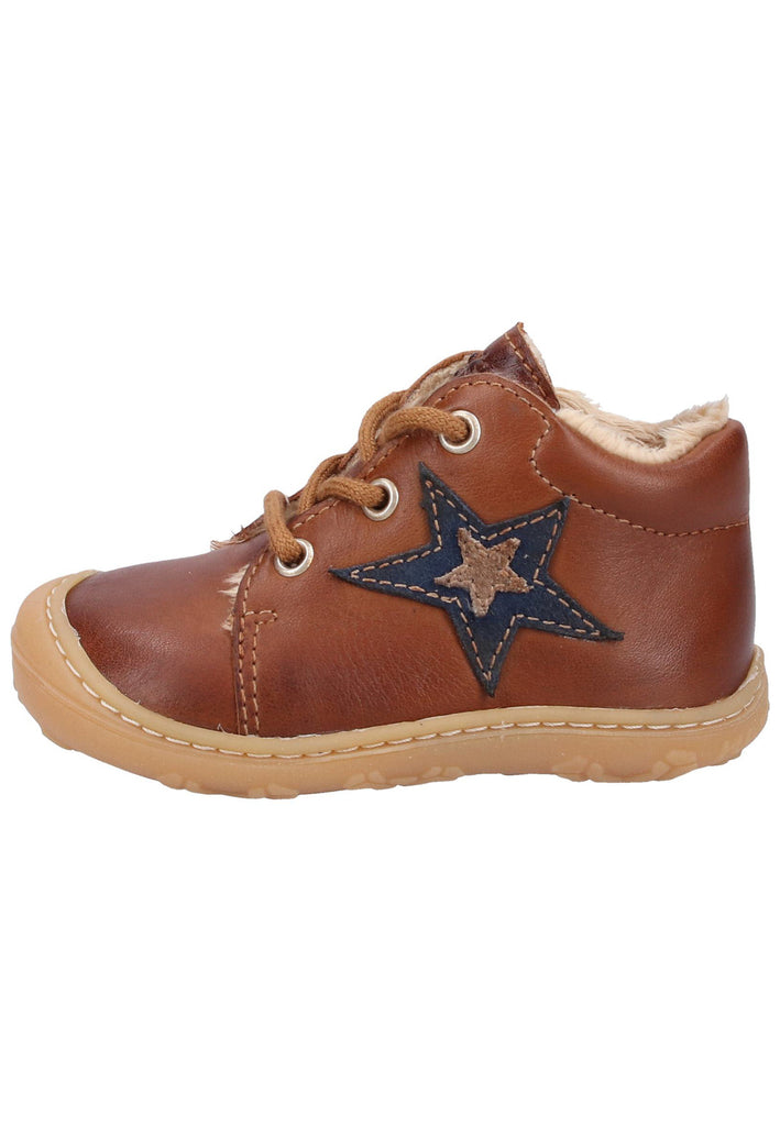 Pepino Halbschuhe Leder Cognac - surf4shoes