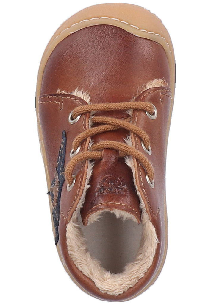 Pepino Halbschuhe Leder Cognac - surf4shoes