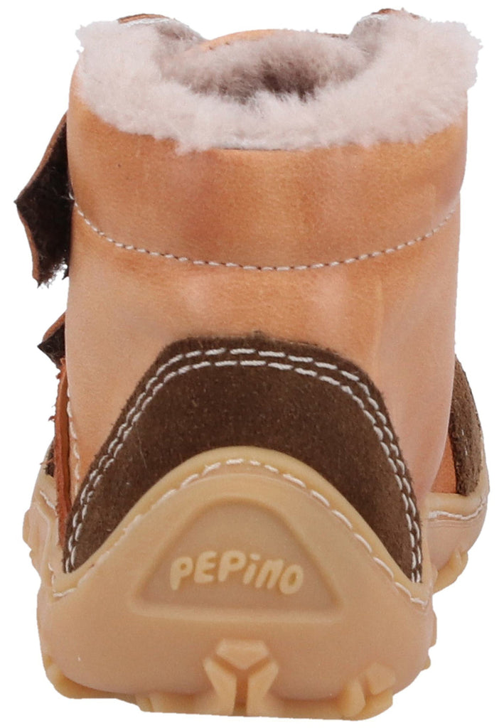 Pepino Stiefelette Leder Braun Warmfutter - surf4shoes