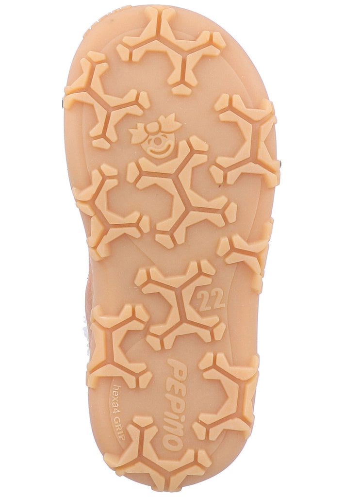 Pepino Stiefelette Leder Braun Warmfutter - surf4shoes