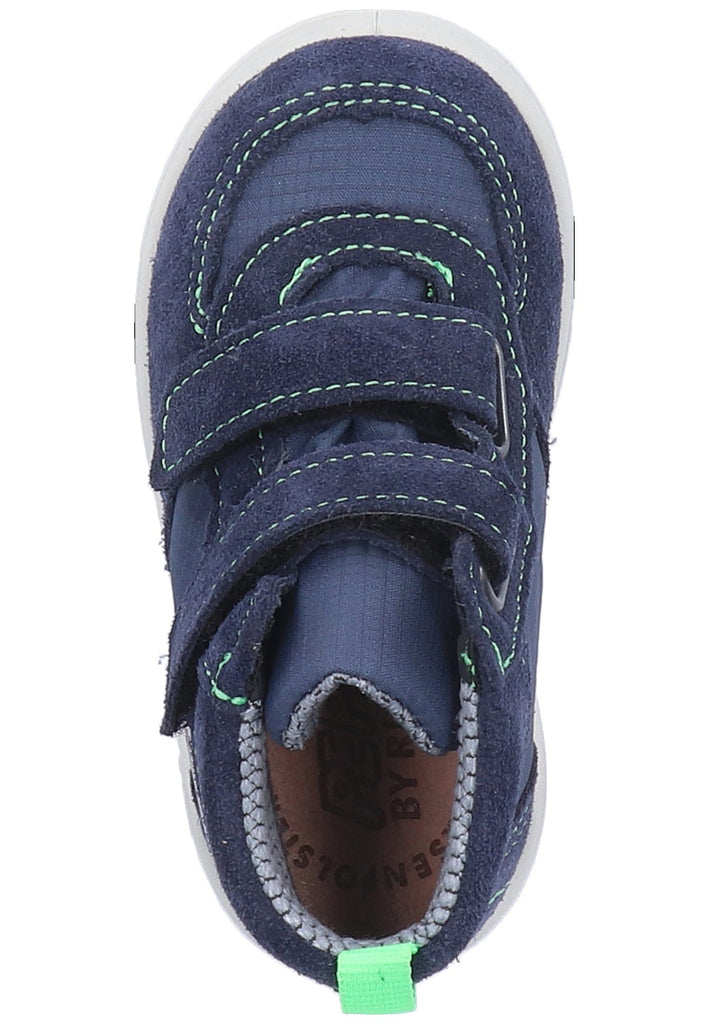 Pepino Halbschuhe Leder/Textil Blau/Grün - surf4shoes