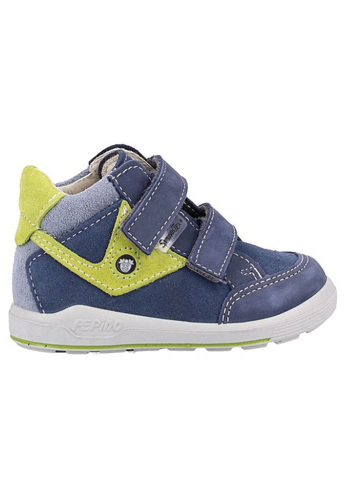 Pepino Halbschuhe Leder Blau - surf4shoes