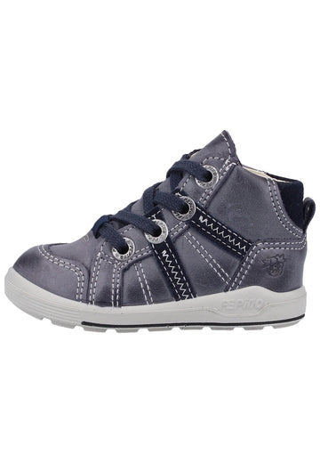 Pepino Halbschuhe Leder Blau/Grau - surf4shoes