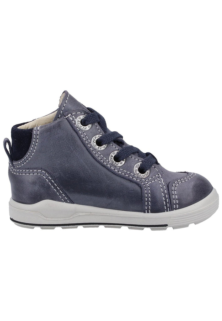 Pepino Halbschuhe Leder Blau/Grau - surf4shoes