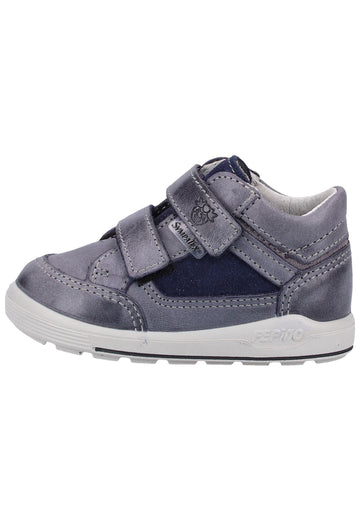 Pepino Halbschuhe Leder Blau/Grau - surf4shoes
