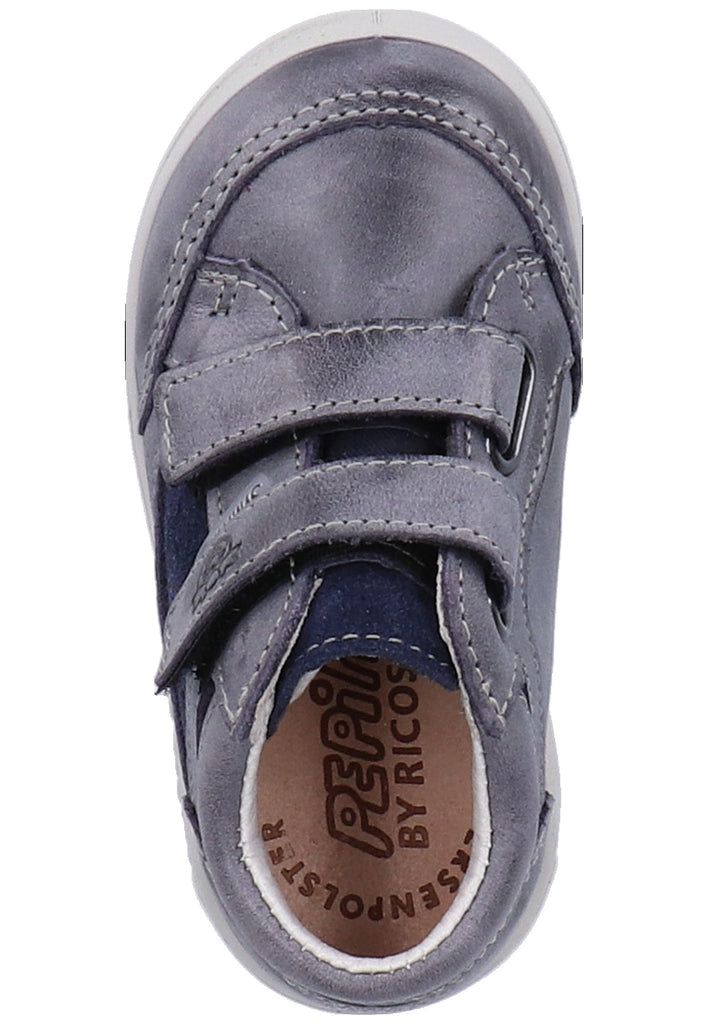 Pepino Halbschuhe Leder Blau/Grau - surf4shoes