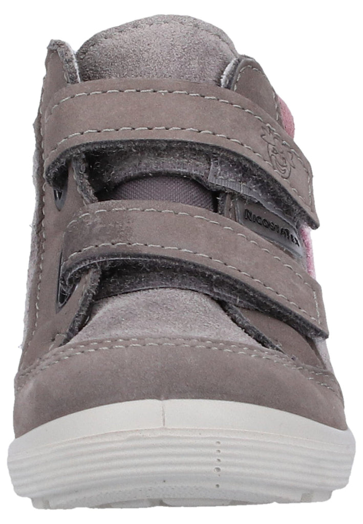 Pepino Halbschuhe Leder/Synthetik Grau/Rosa - surf4shoes