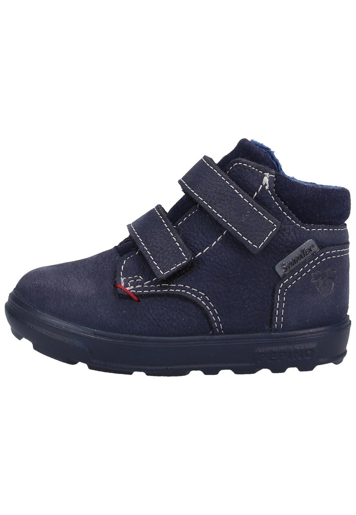 Pepino Halbschuhe Leder Dunkelblau Warmfutter - surf4shoes