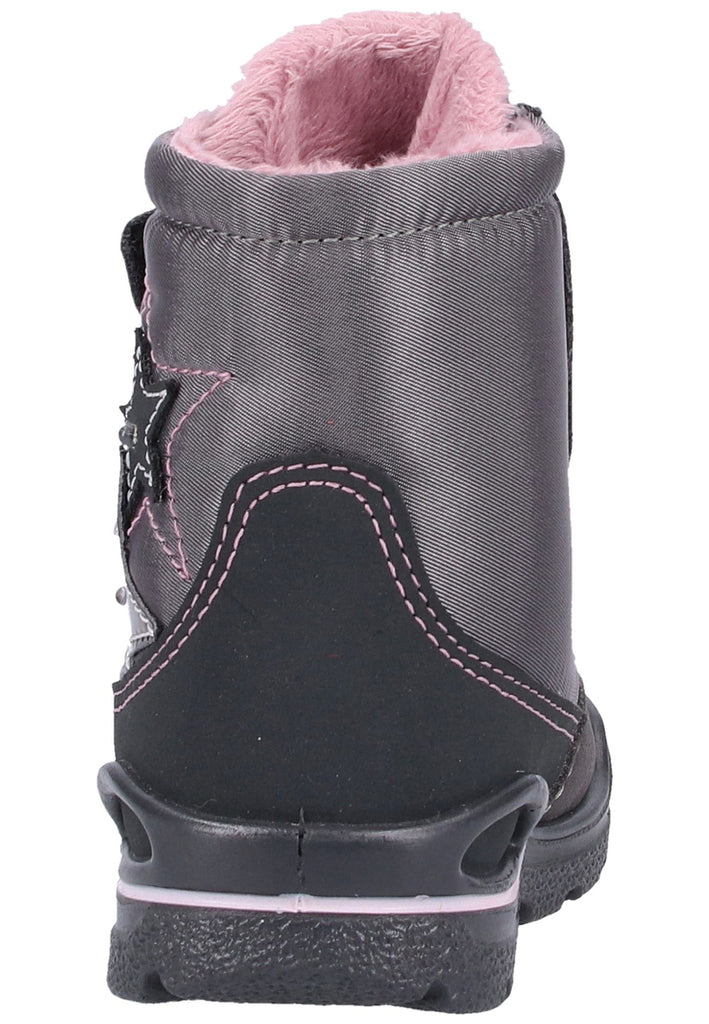 Pepino Stiefelette Lederimitat/Textil Grau Warmfutter - surf4shoes