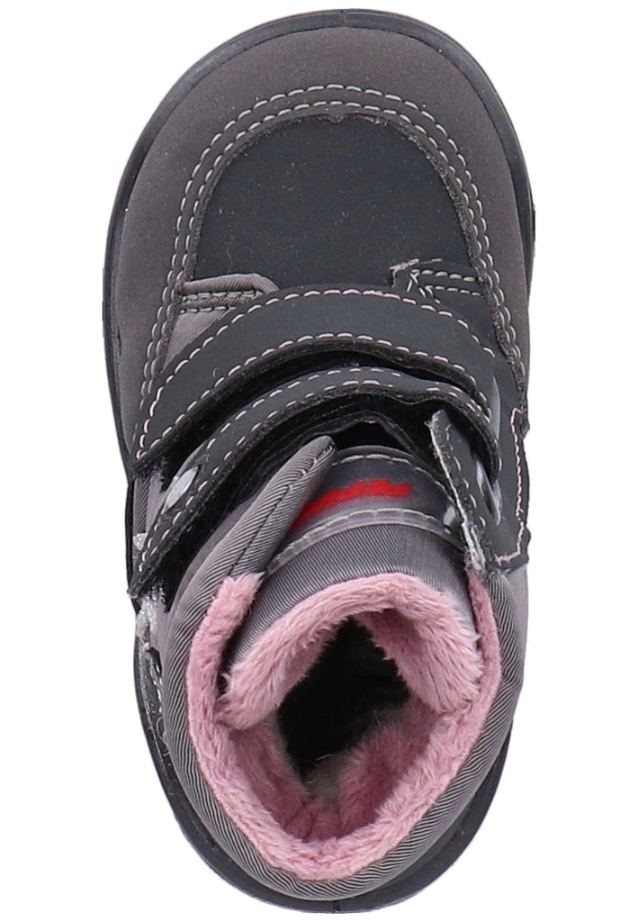 Pepino Stiefelette Lederimitat/Textil Grau Warmfutter - surf4shoes