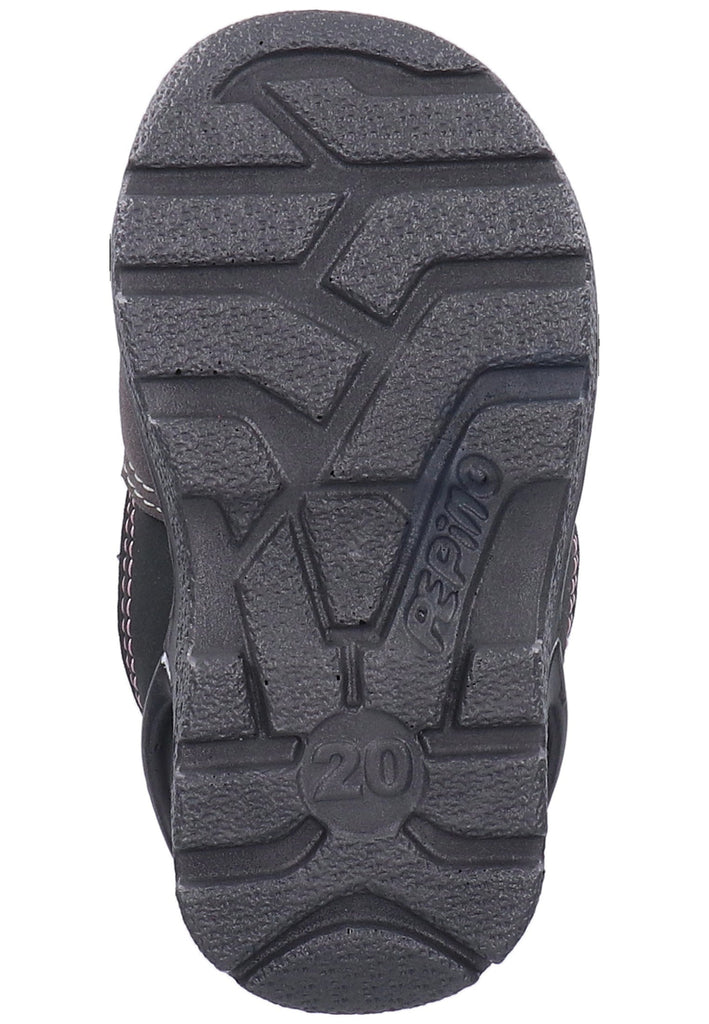 Pepino Stiefelette Lederimitat/Textil Grau Warmfutter - surf4shoes