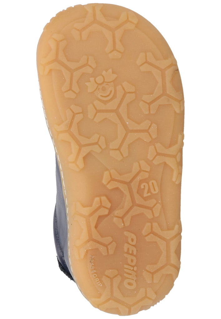 Pepino Halbschuhe Leder Blau/Weiß - surf4shoes