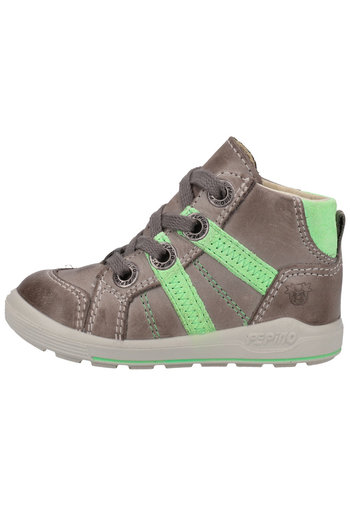 Pepino Halbschuhe Leder Graphit - surf4shoes