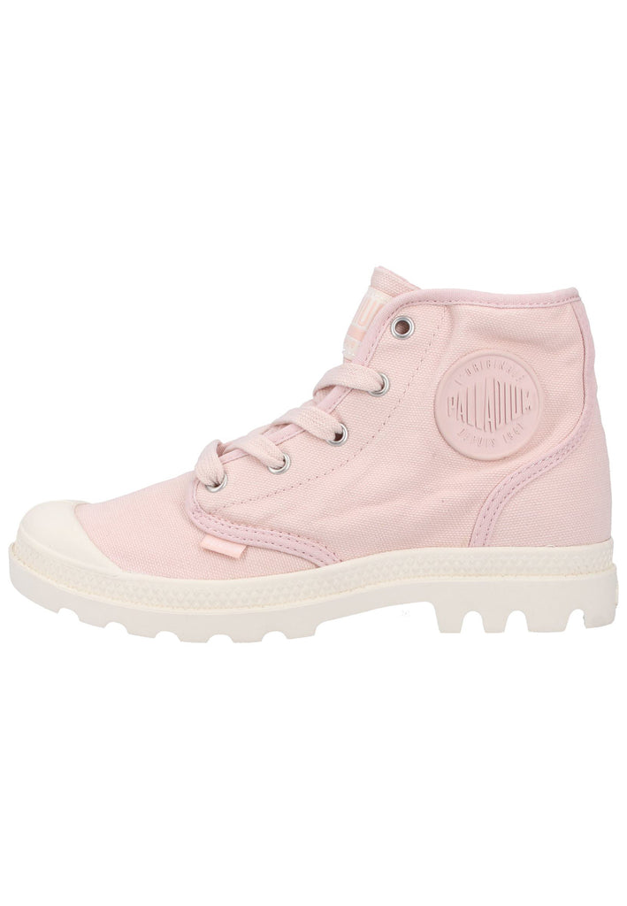Palladium Stiefelette Canvas Rose - surf4shoes