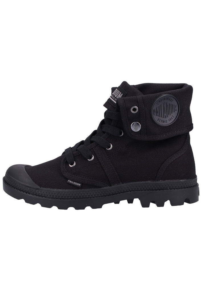 Palladium Stiefelette Canvas Schwarz - surf4shoes
