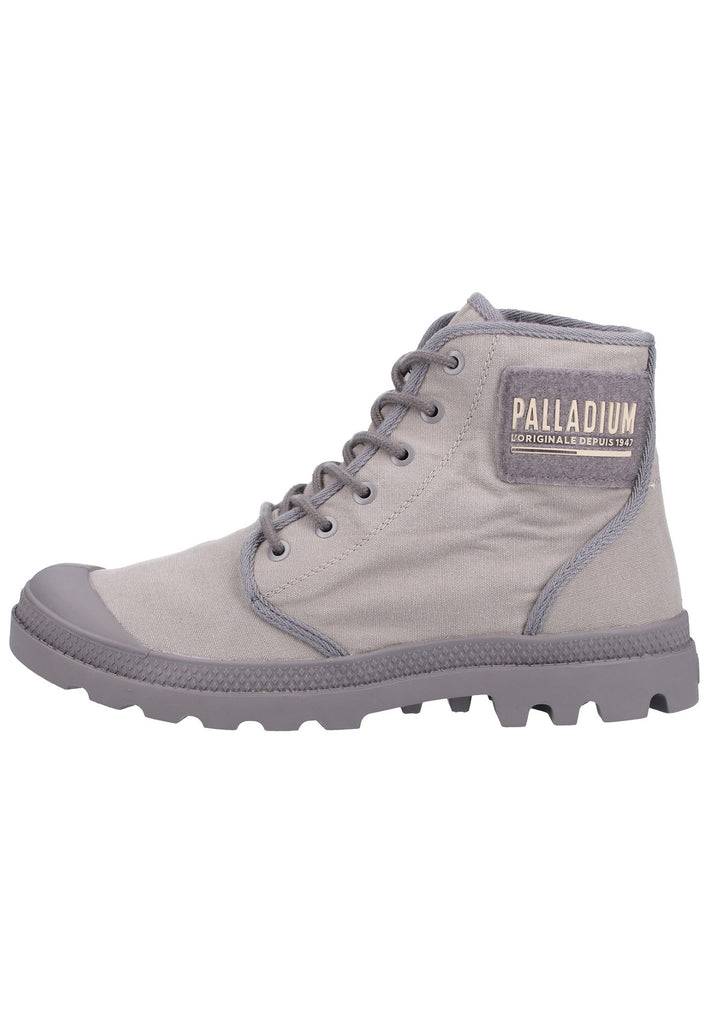 Palladium Stiefelette Canvas Grau - surf4shoes