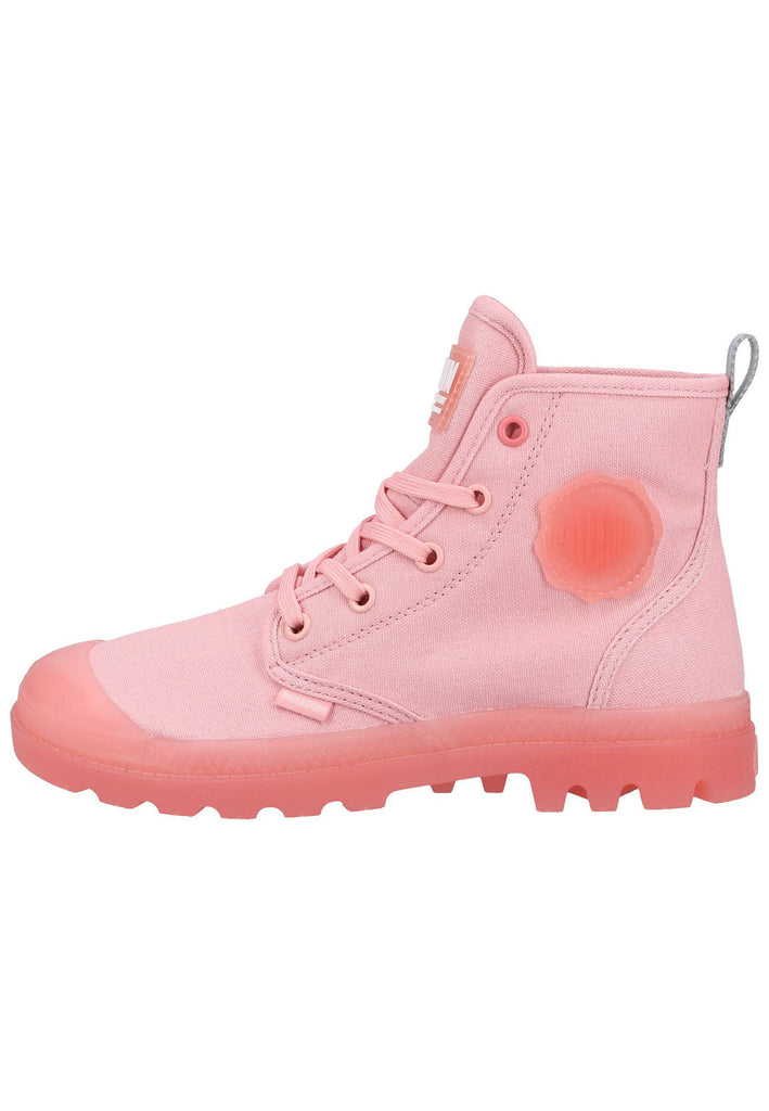 Palladium Stiefelette Canvas Rose - surf4shoes