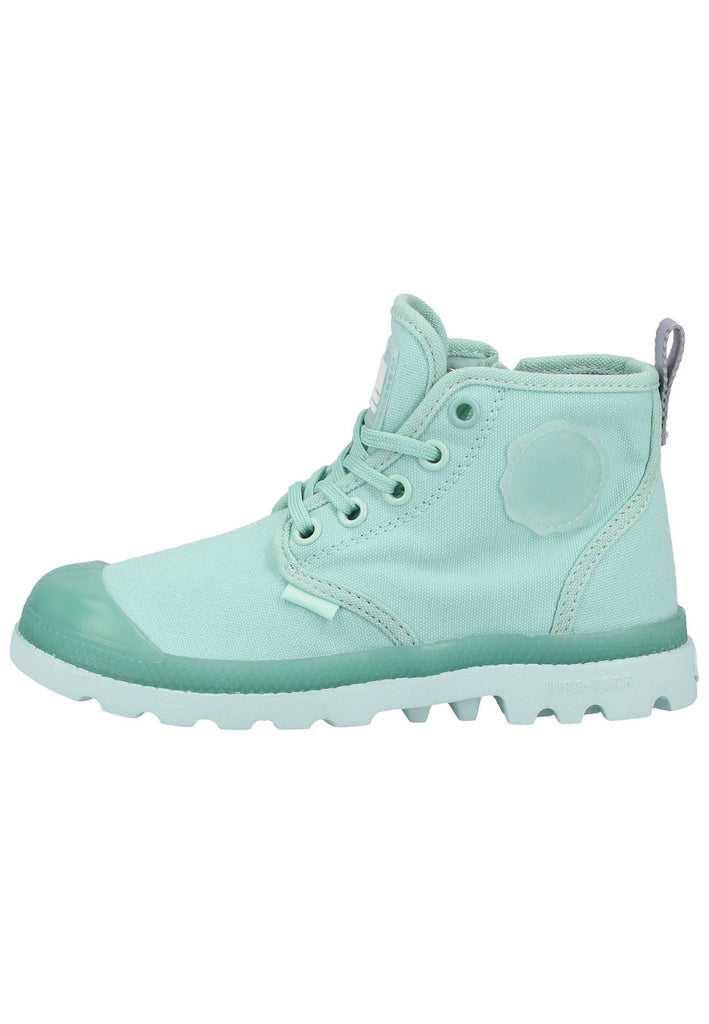 Palladium Stiefelette Canvas Hellblau - surf4shoes