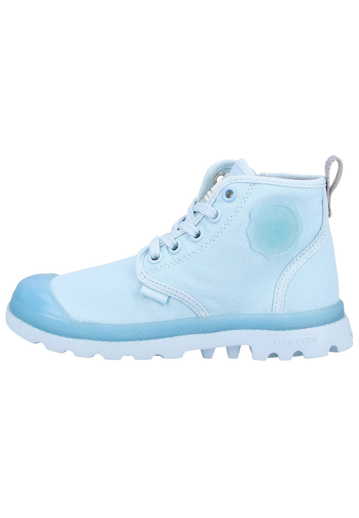 Palladium Stiefelette Canvas Blau - surf4shoes