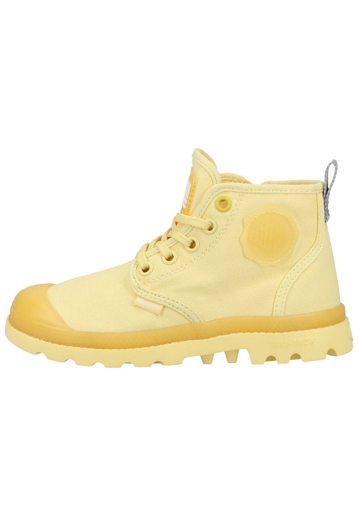 Palladium Stiefelette Canvas Gelb - surf4shoes