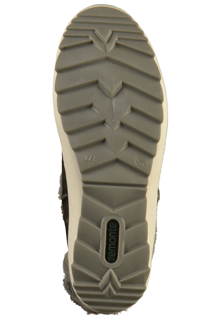 Remonte Stiefelette Leder Schwarz Warmfutter - surf4shoes