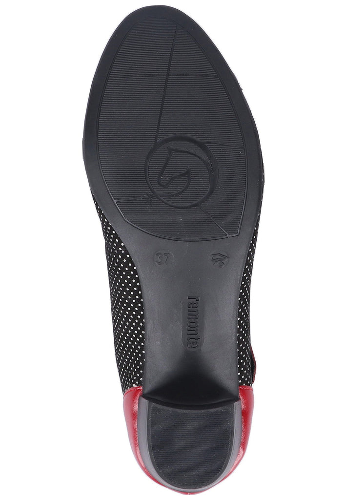 Remonte Pumps Lederimitat Schwarz - surf4shoes