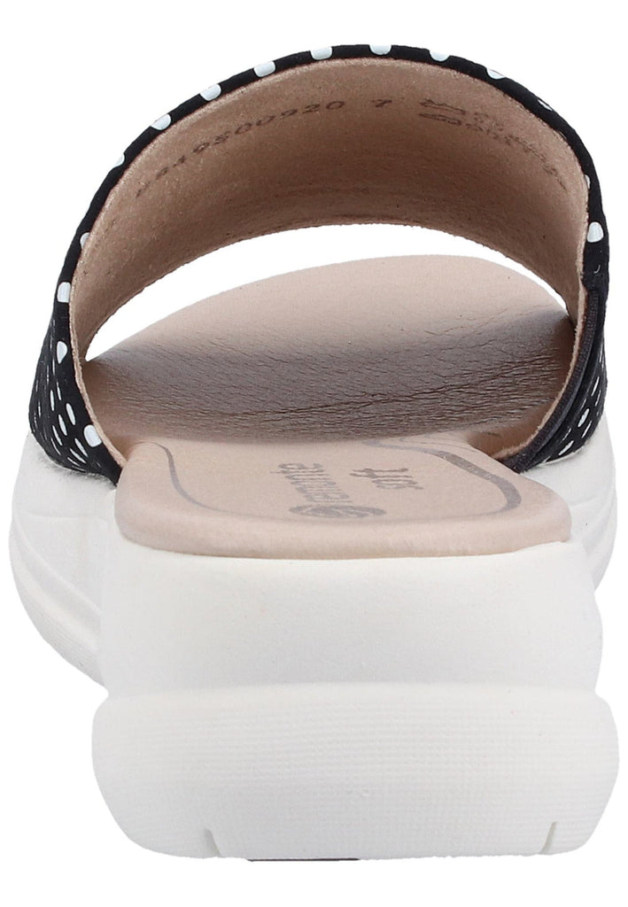 Remonte Pantoletten Lederimitat Navy - surf4shoes