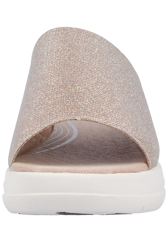 Remonte Pantoletten Lederimitat Hellrosa - surf4shoes