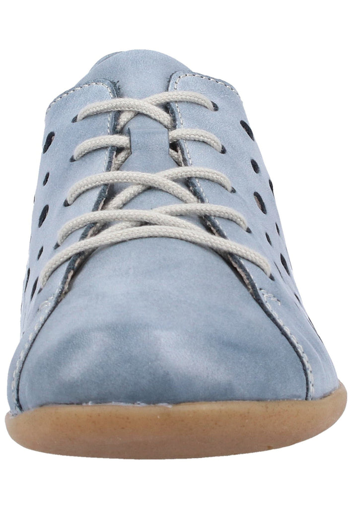 Remonte Halbschuhe Leder Blau - surf4shoes