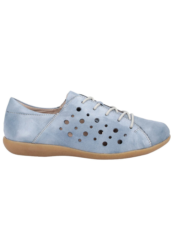 Remonte Halbschuhe Leder Blau - surf4shoes