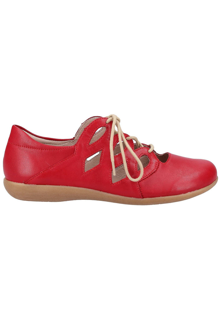 Remonte Halbschuhe Leder Rot - surf4shoes