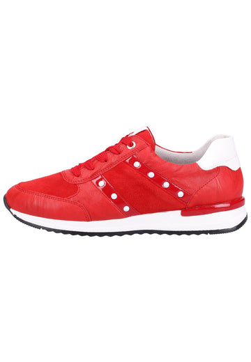 Remonte Sneaker Lederimitat Rot - surf4shoes
