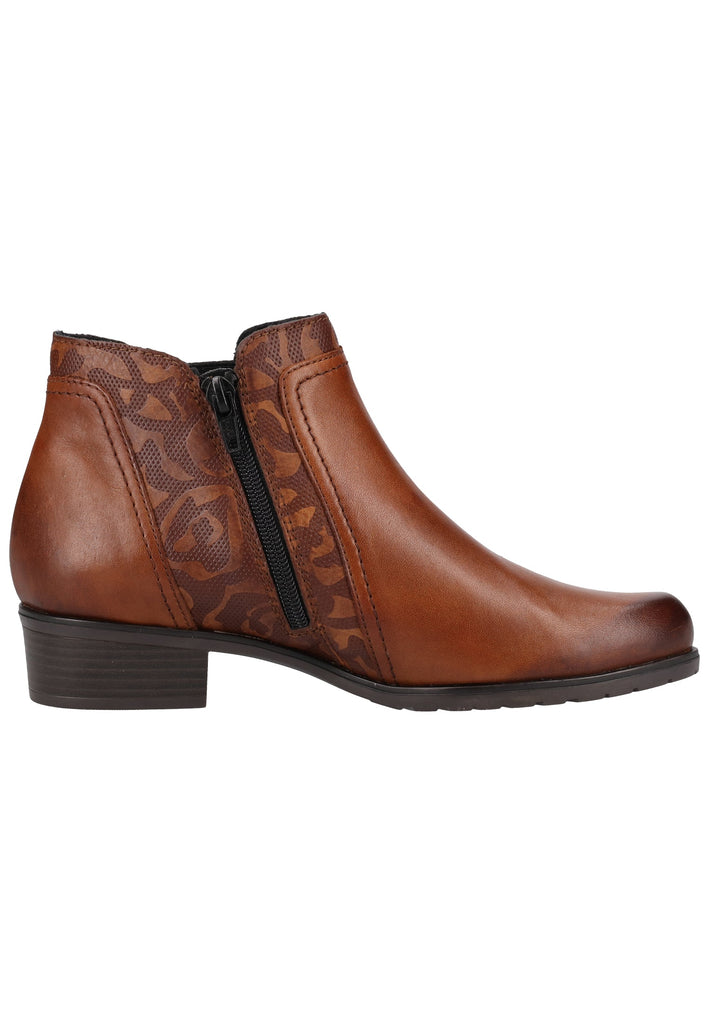 Remonte Stiefelette Lederimitat Braun - surf4shoes