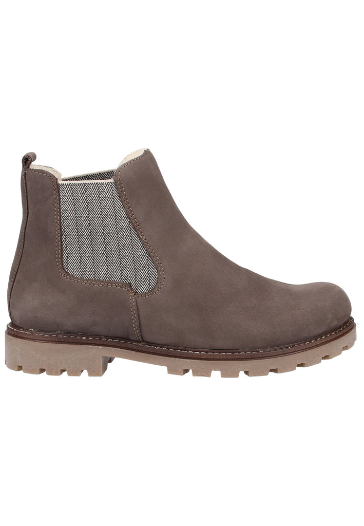 Remonte Stiefelette Veloursleder/Textil Grau Warmfutter - surf4shoes