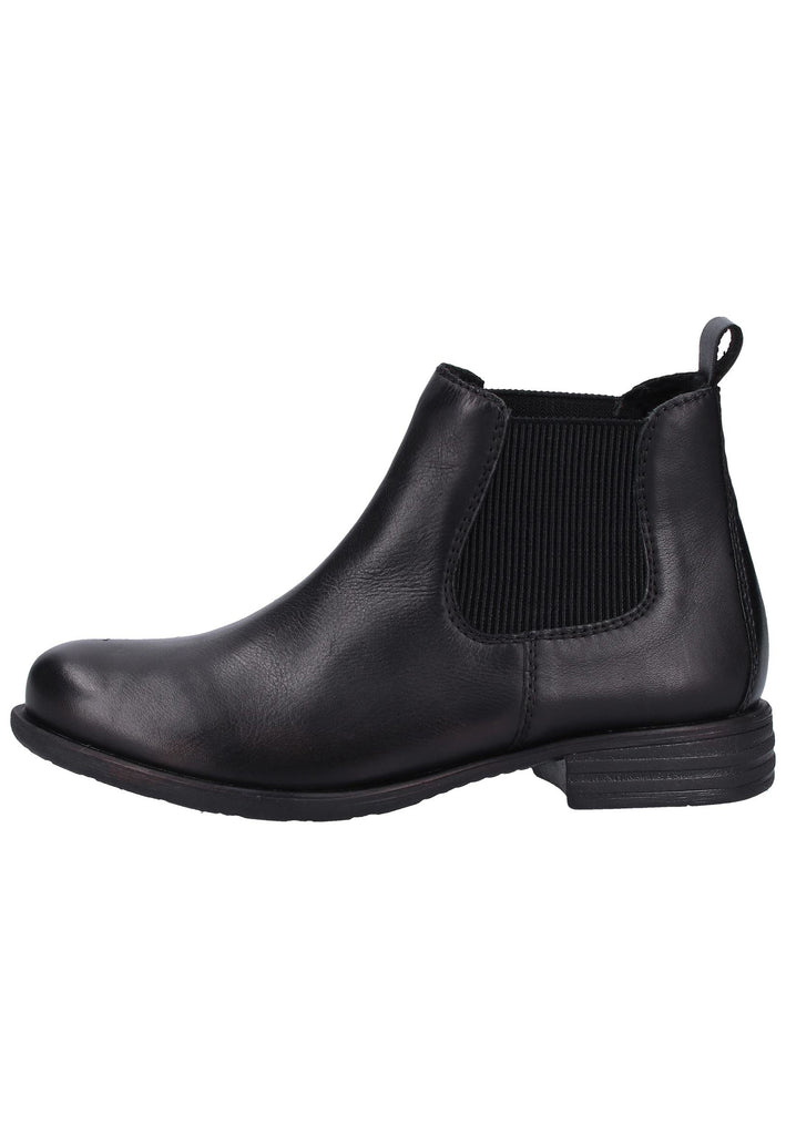 Remonte Stiefelette Lederimitat Schwarz - surf4shoes